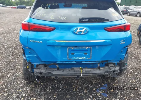 2018 Hyundai Kona Ultimate z USA, uszkodzony, nr VIN KM8K5CA52JU080963